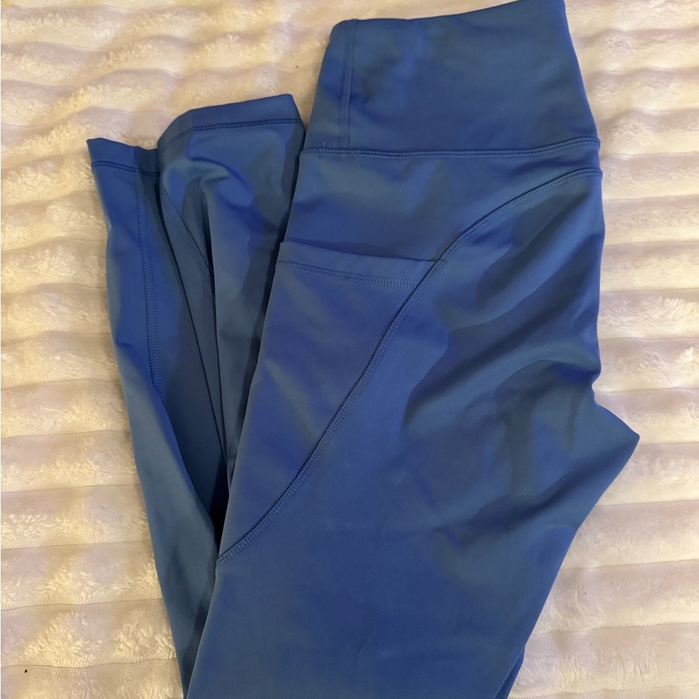 90 Degree Blue Athletic Leggings